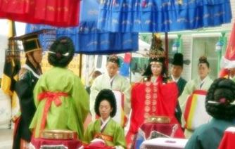 韓国伝統結婚式